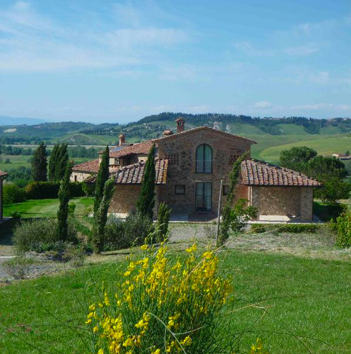 Holiday villa near Volterra